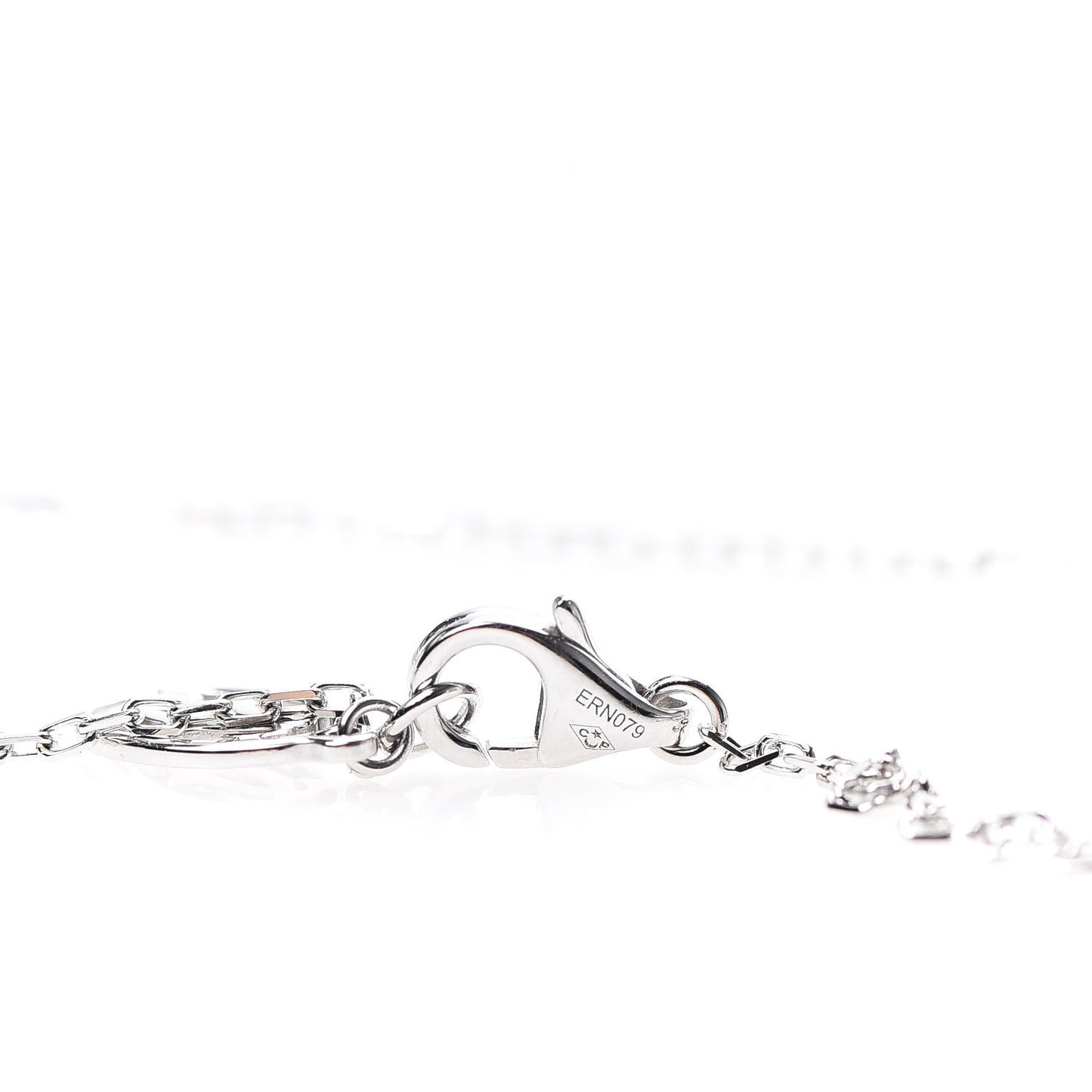 18K White Gold Diamond SM D'Amour Pendant Necklace
