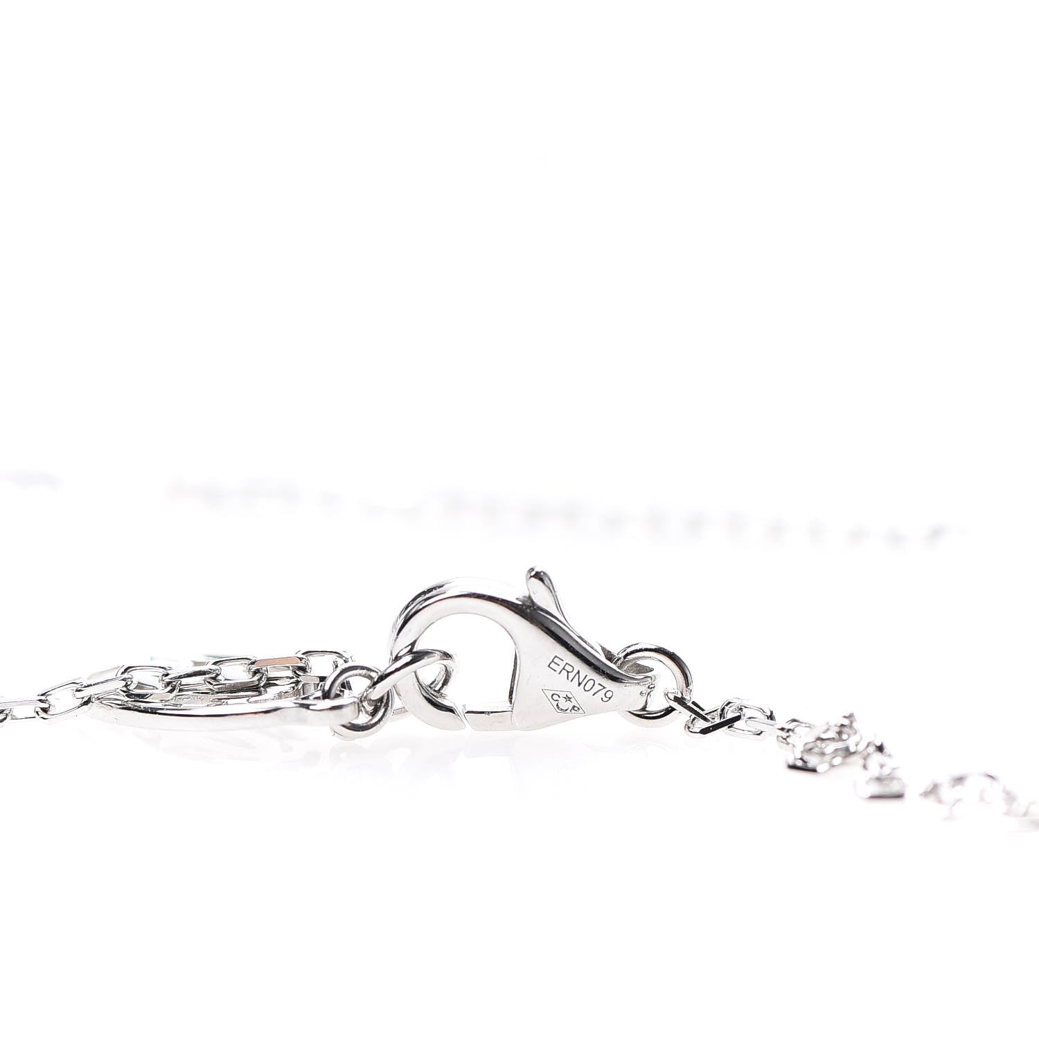 Cartier 18K White Gold Diamond SM D'Amour Pendant Necklace 4 of 5