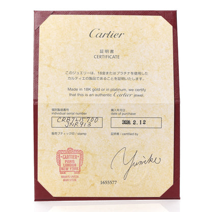Cartier 18K Pink Gold Diamond SM D'Amour Pendant Necklace 6 of 6