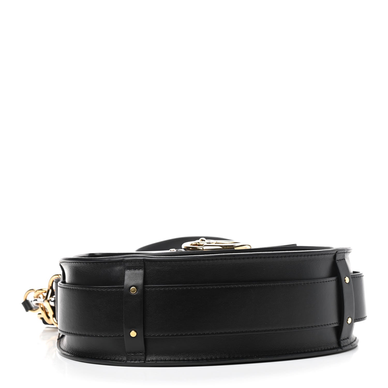 Chloe Calfskin Large Tess Bag Black 4 of 10