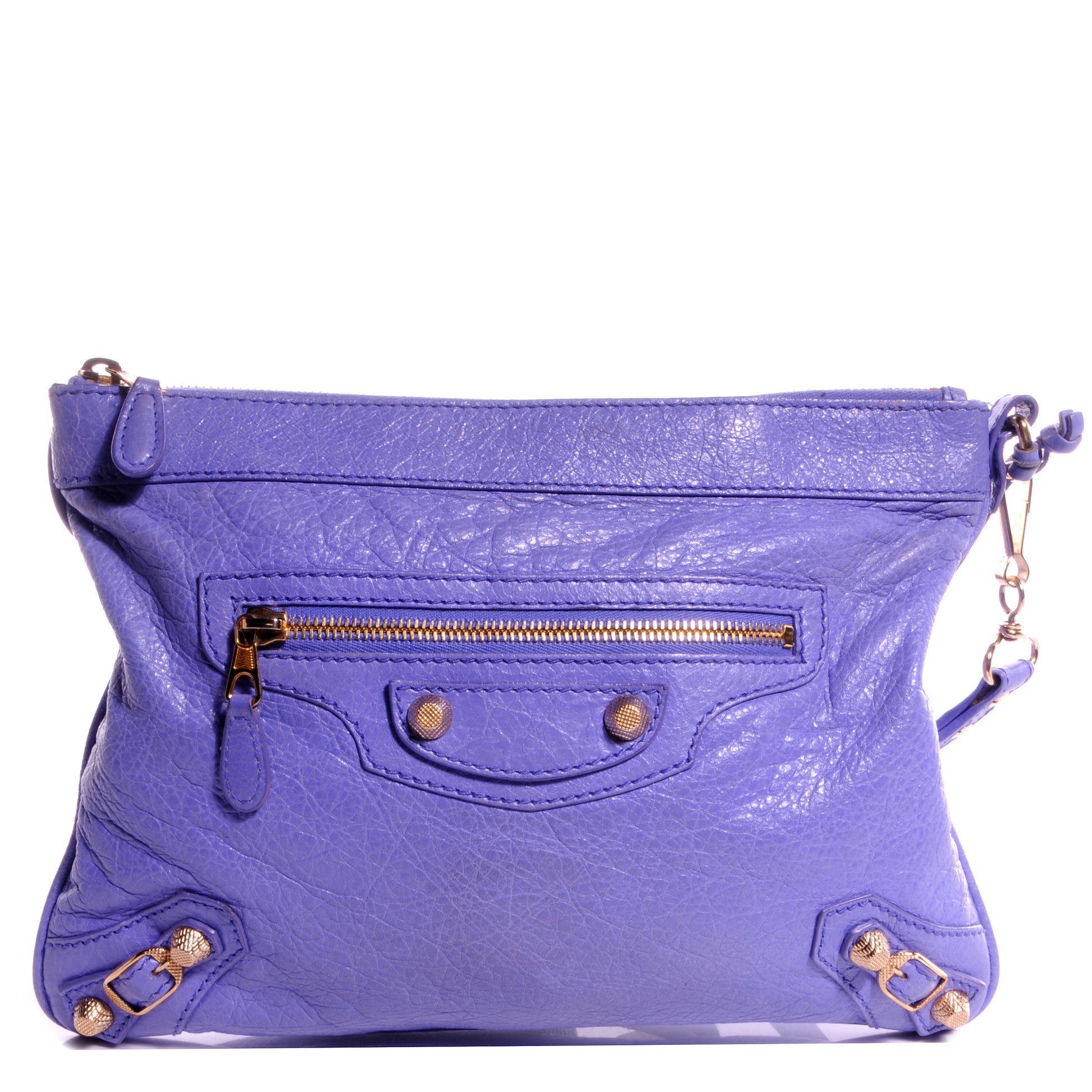 Balenciaga Agneau Giant 12 Rose Gold Hardware Handle Clutch Mauve 1 of 9