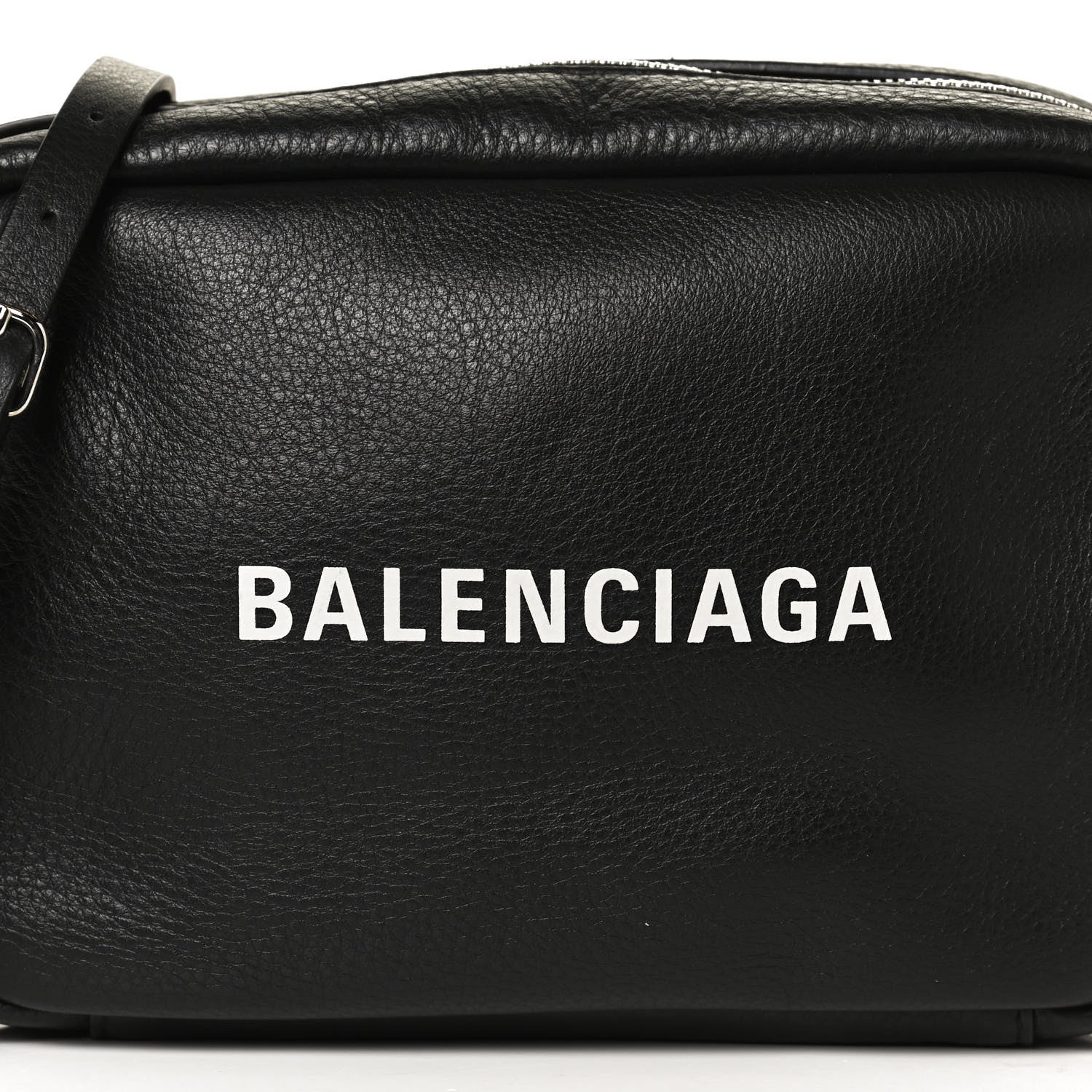 Balenciaga Calfskin Logo S Everyday Camera Bag Black 7 of 11