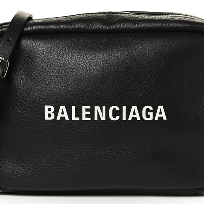 Balenciaga Calfskin Logo S Everyday Camera Bag Black 7 of 11