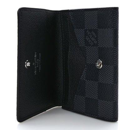 Louis Vuitton Damier Graphite Envelope Business Card Holder 6 of 8