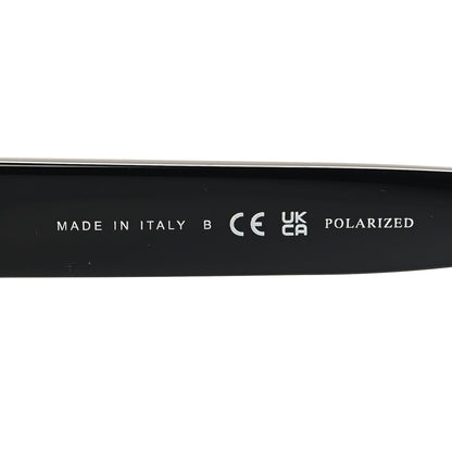 Chanel Acetate Polarized Pearl CC Square Sunglasses 5482-H Black 6 of 8