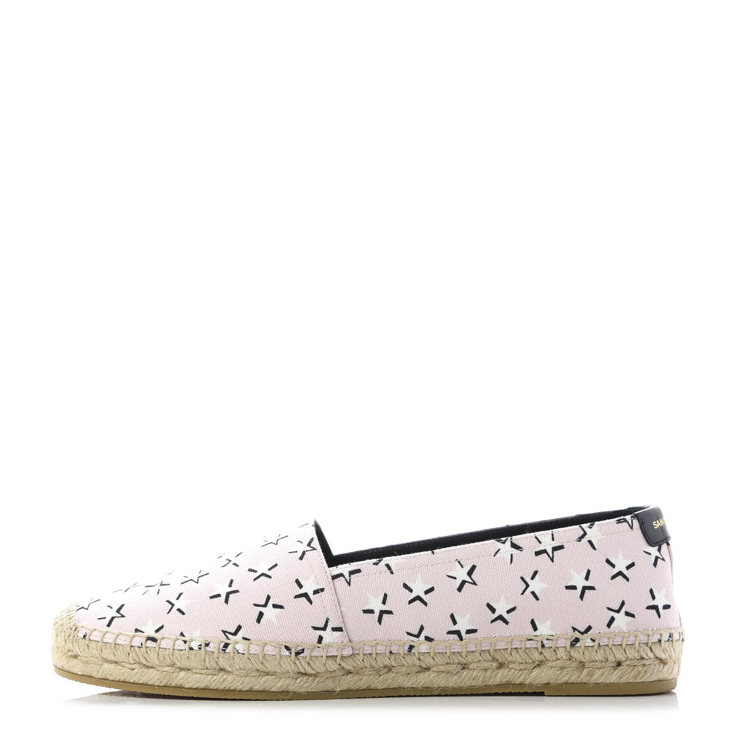 Saint Laurent Canvas Star Fun Espadrilles 38.5 Pink 1 of 10