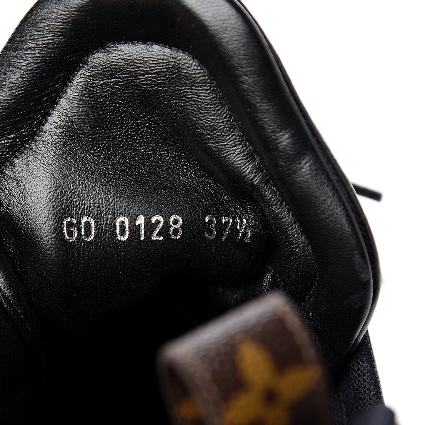 Calfskin Patent Monogram LV Archlight Sneakers 37.5 Black