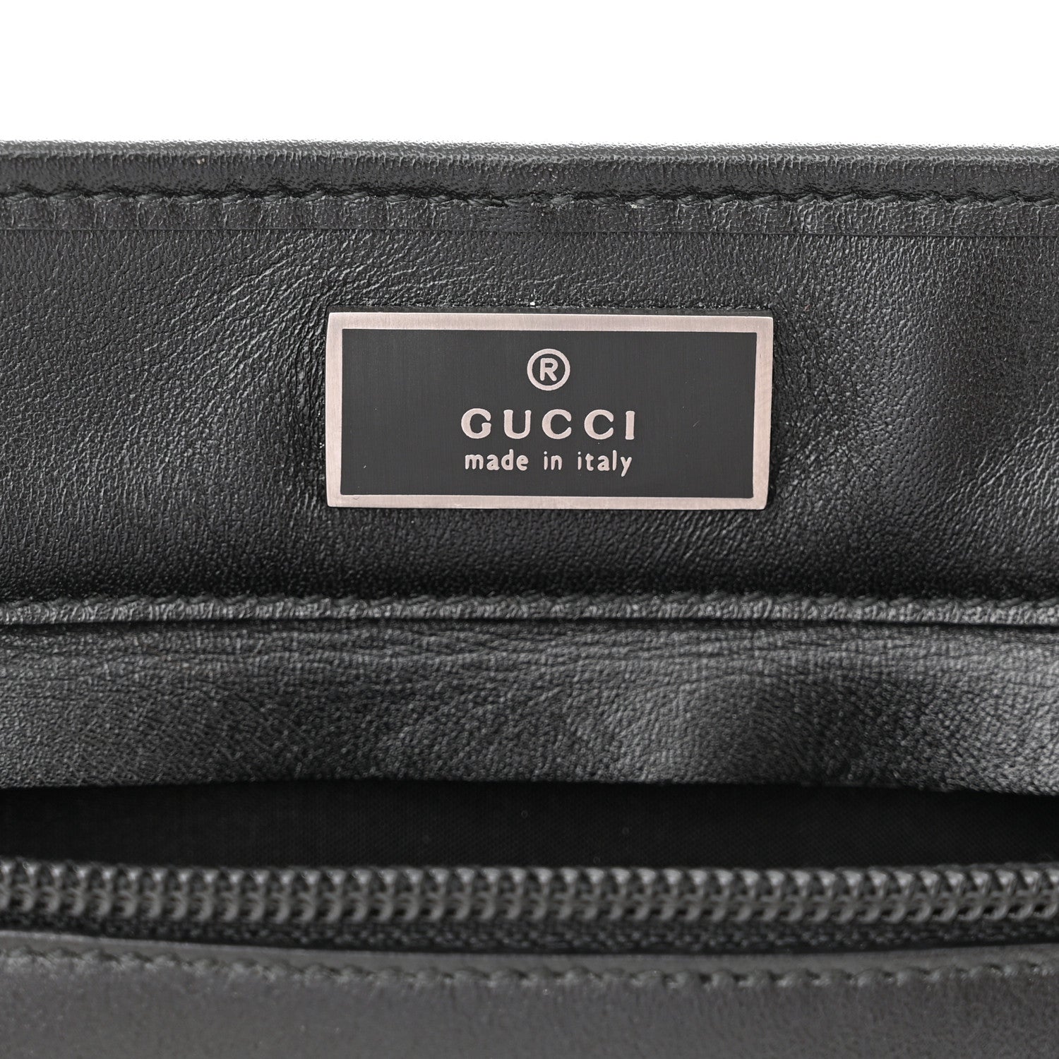Gucci Pebbled Calfskin Medium Soho Messenger Bag Black 5 of 11