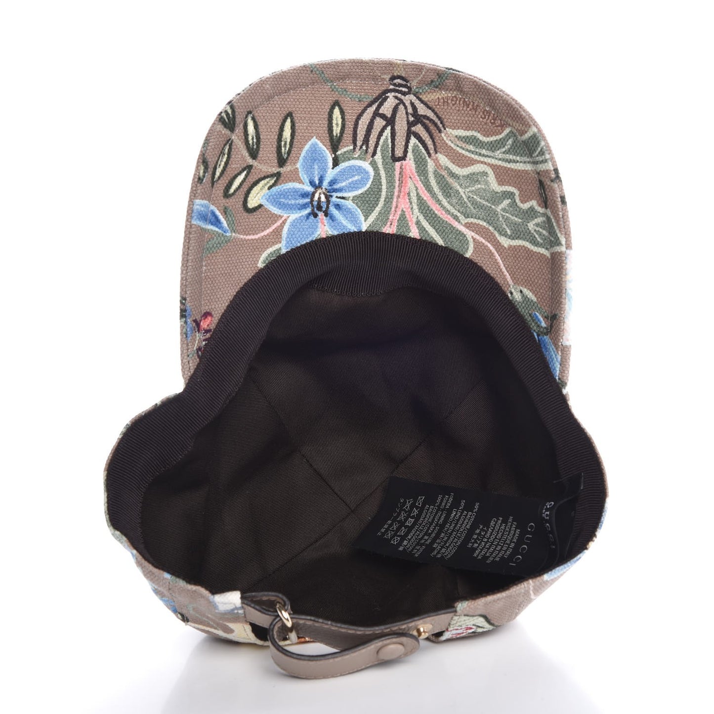 Canvas Flora Knight Baseball Hat S Brown