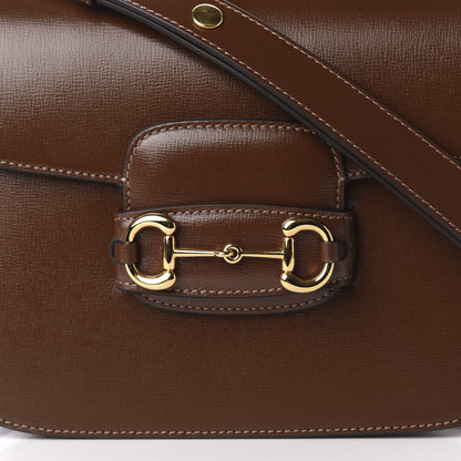 Gucci Azalea Calfskin Horsebit 1955 Shoulder Bag Brown Sugar 11 of 12
