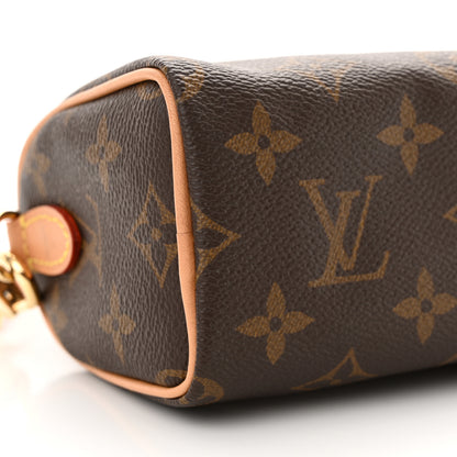 Louis Vuitton Monogram Nano Speedy Bandouliere 9 of 10