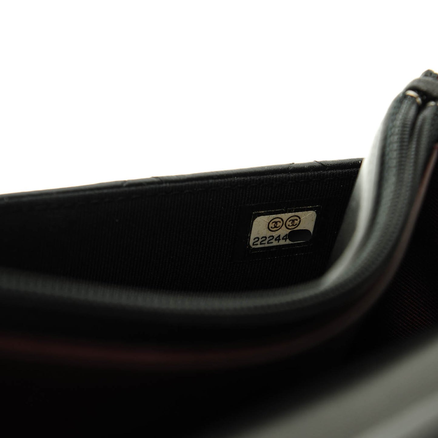 Aged Calfskin Quilted Reissue Wallet On Chain WOC Black