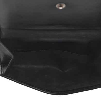 Gucci Monogram Flap Wallet Black 6 of 14