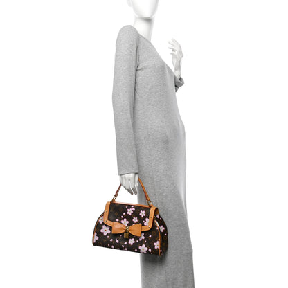 Louis Vuitton Monogram Cherry Blossom Sac Retro Bag Brown 2 of 11