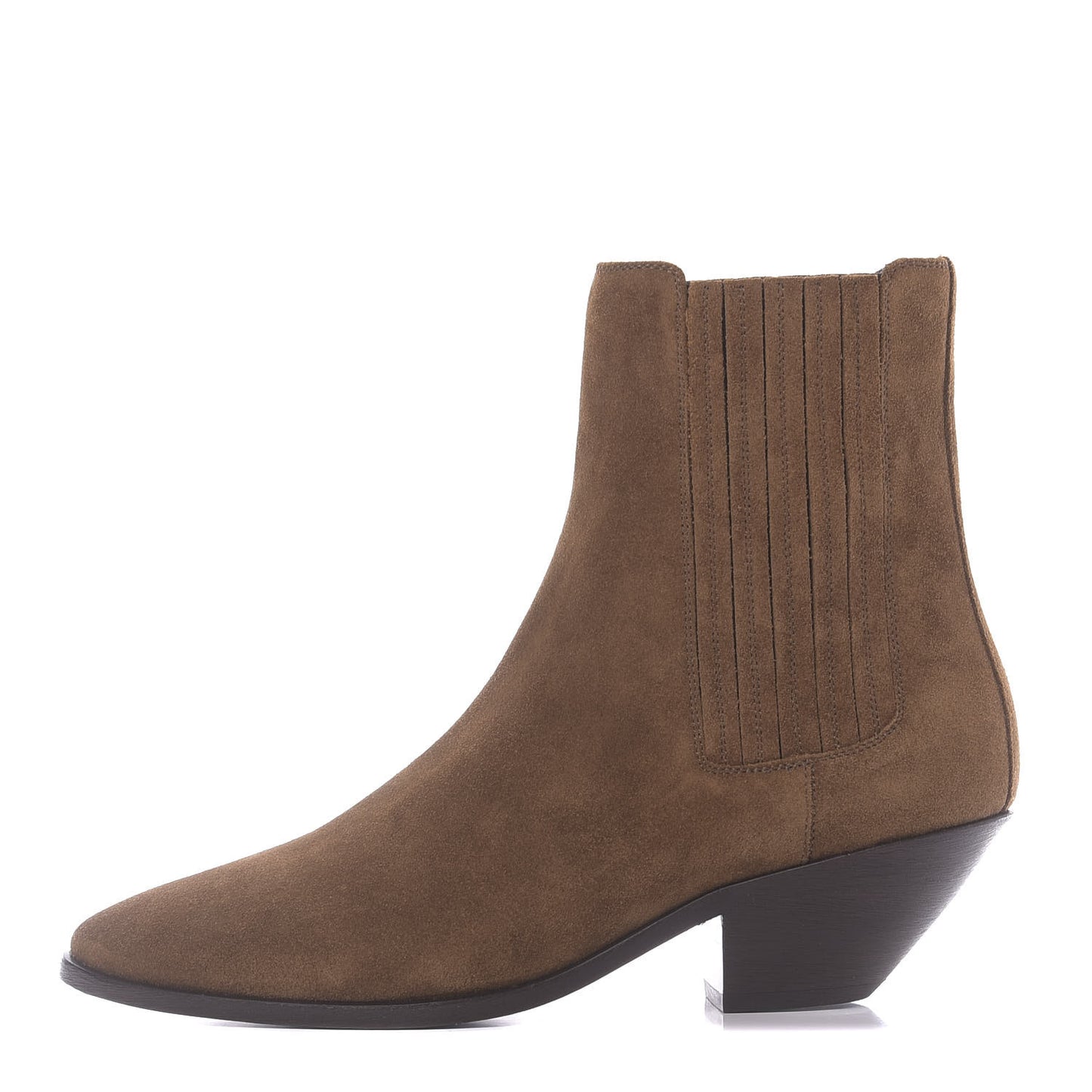 Suede Brit Souple Ankle Boots 39 Brown