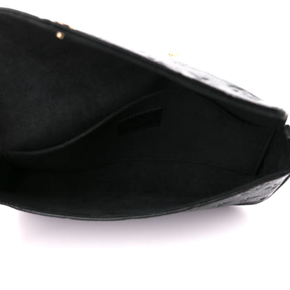 Louis Vuitton Empreinte Pochette Felicie Chain Wallet Black 6 of 12