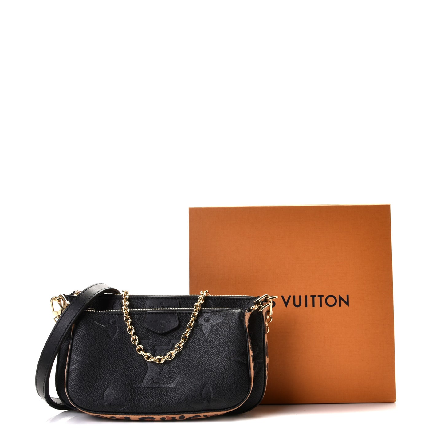 Empreinte Monogram Giant Wild At Heart Multi Pochette Accessories Black