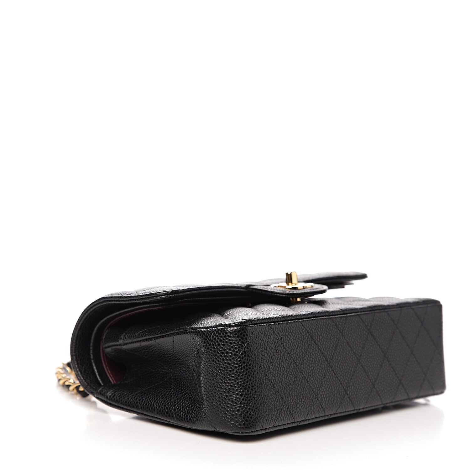 Chanel Caviar Quilted Small Double Flap Black 3 of 12