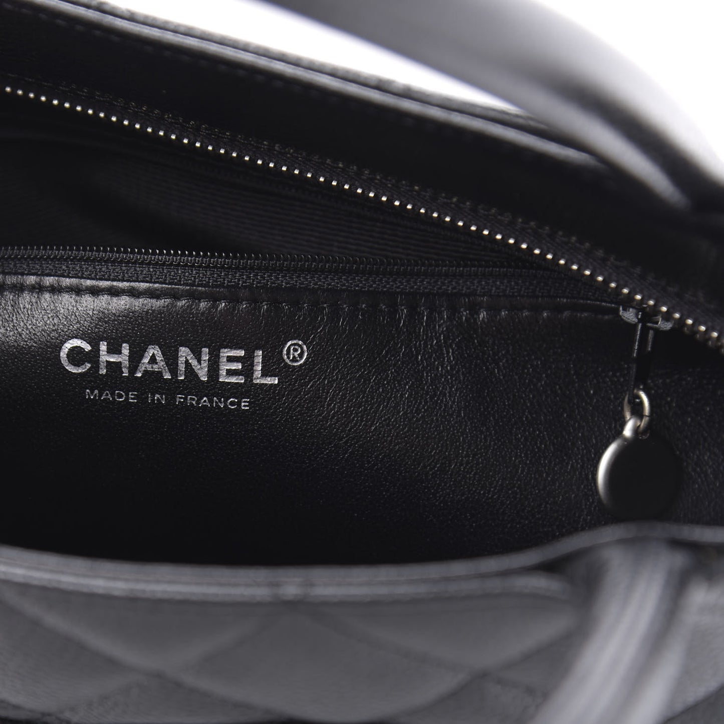Caviar Quilted Medallion Tote Black
