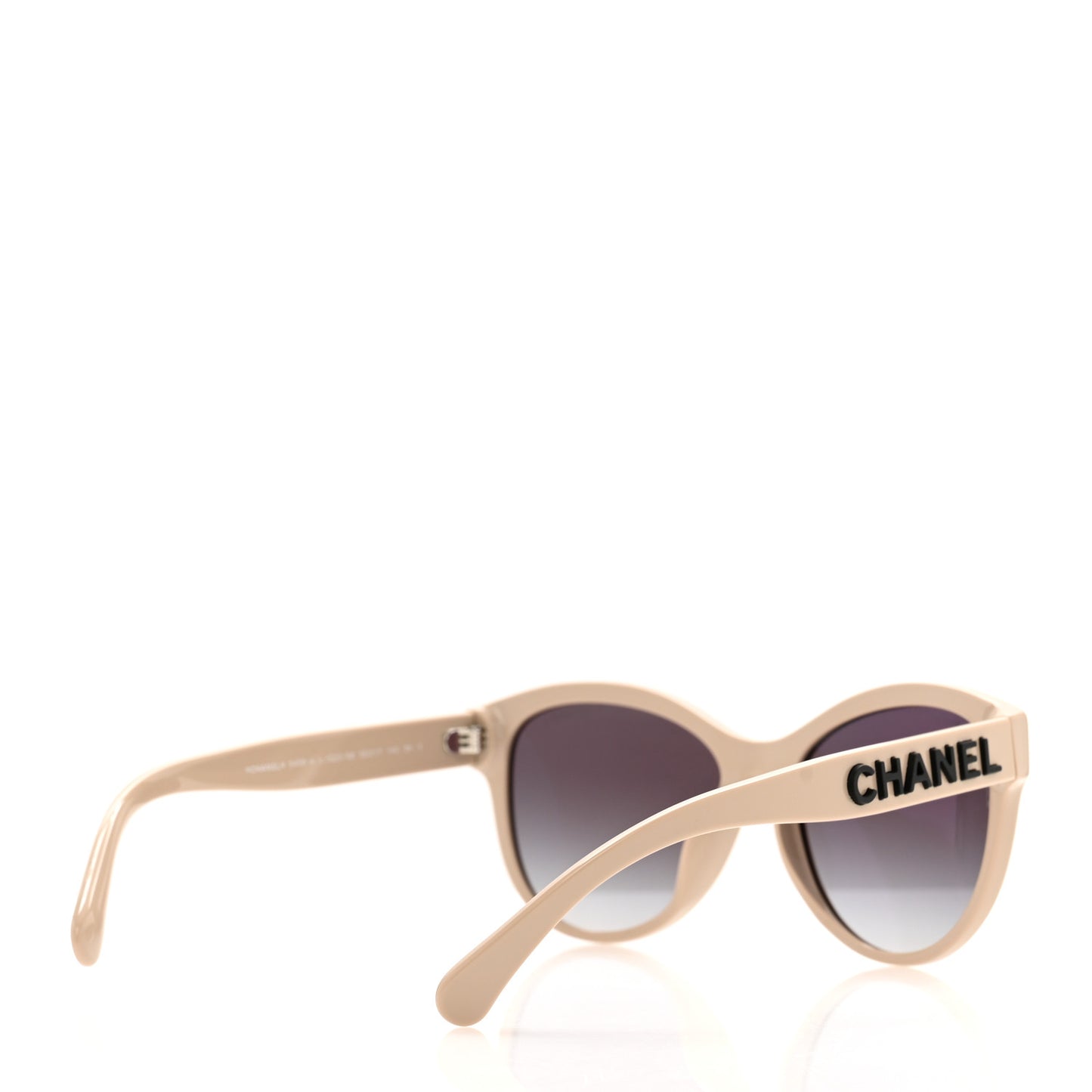 Acetate Pantos Logo Sunglasses 5458-A Beige