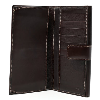 Gucci Calfskin Britt Continental Wallet Brown 5 of 6
