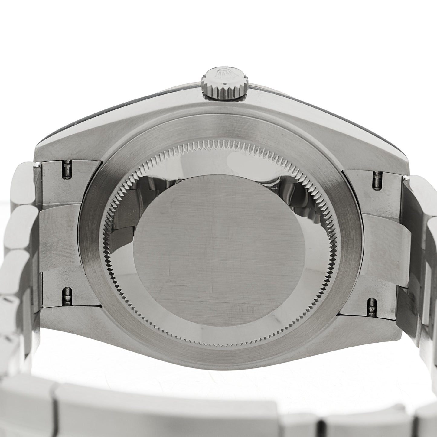 Stainless Steel 18K White Gold 41mm Oyster Perpetual Datejust Watch Bright Blue 126334