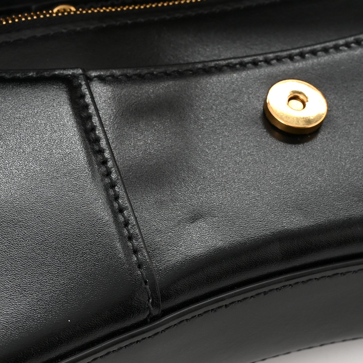 Balenciaga Shiny Box Calfskin Hourglass Chain Bag Black 10 of 10