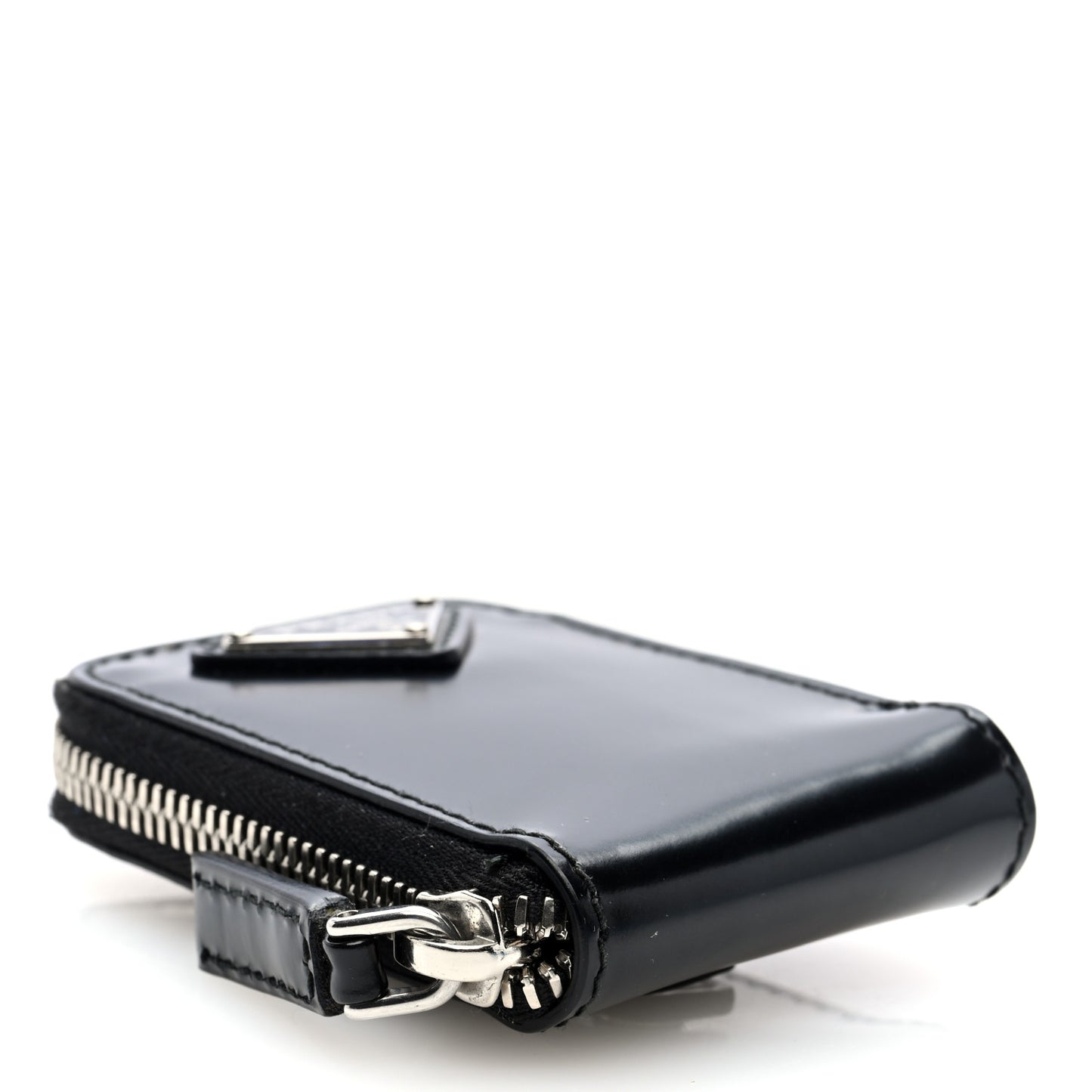 Spazzolato Coin Pouch Bag Charm Black