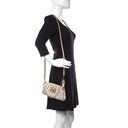 Louis Vuitton Damier Azur Eva Clutch 2 of 10