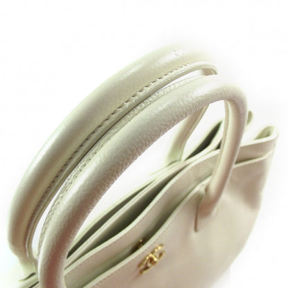 Chanel Caviar Cerf Shopper Tote White 6 of 13