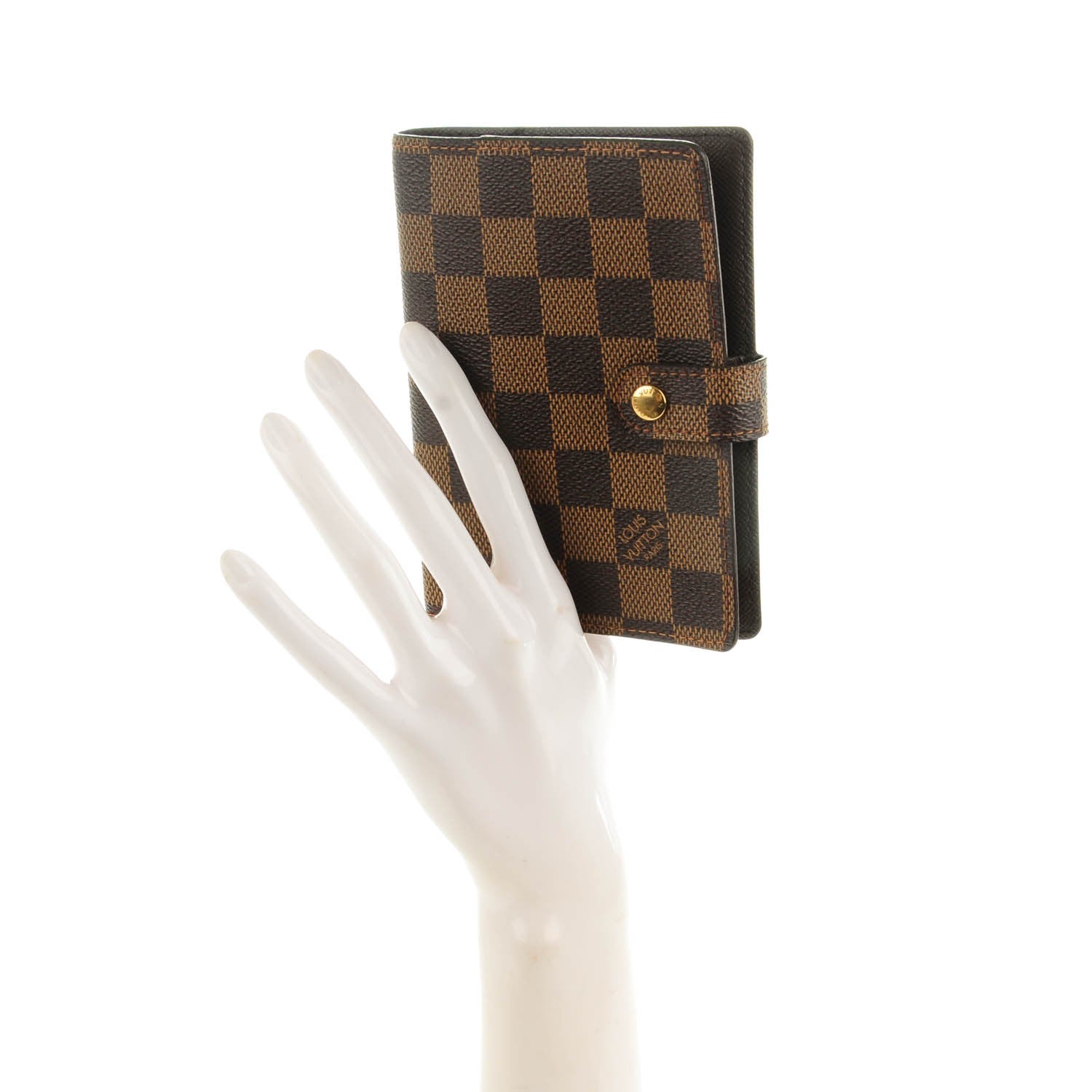 Louis Vuitton Damier Ebene Small Ring Agenda Cover 2 of 8