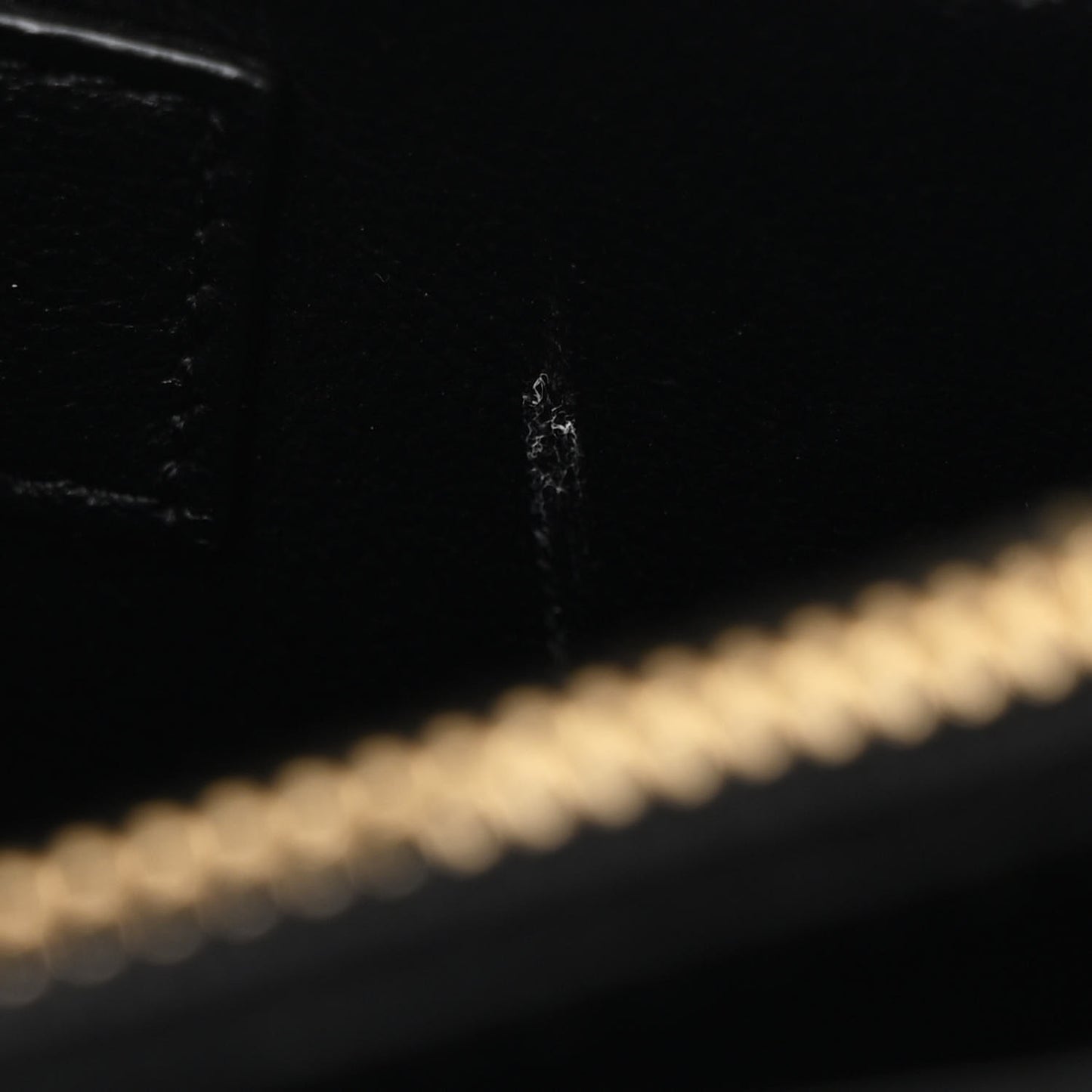 Calfskin Y Quilted Monogram Small Loulou Chain Satchel Black