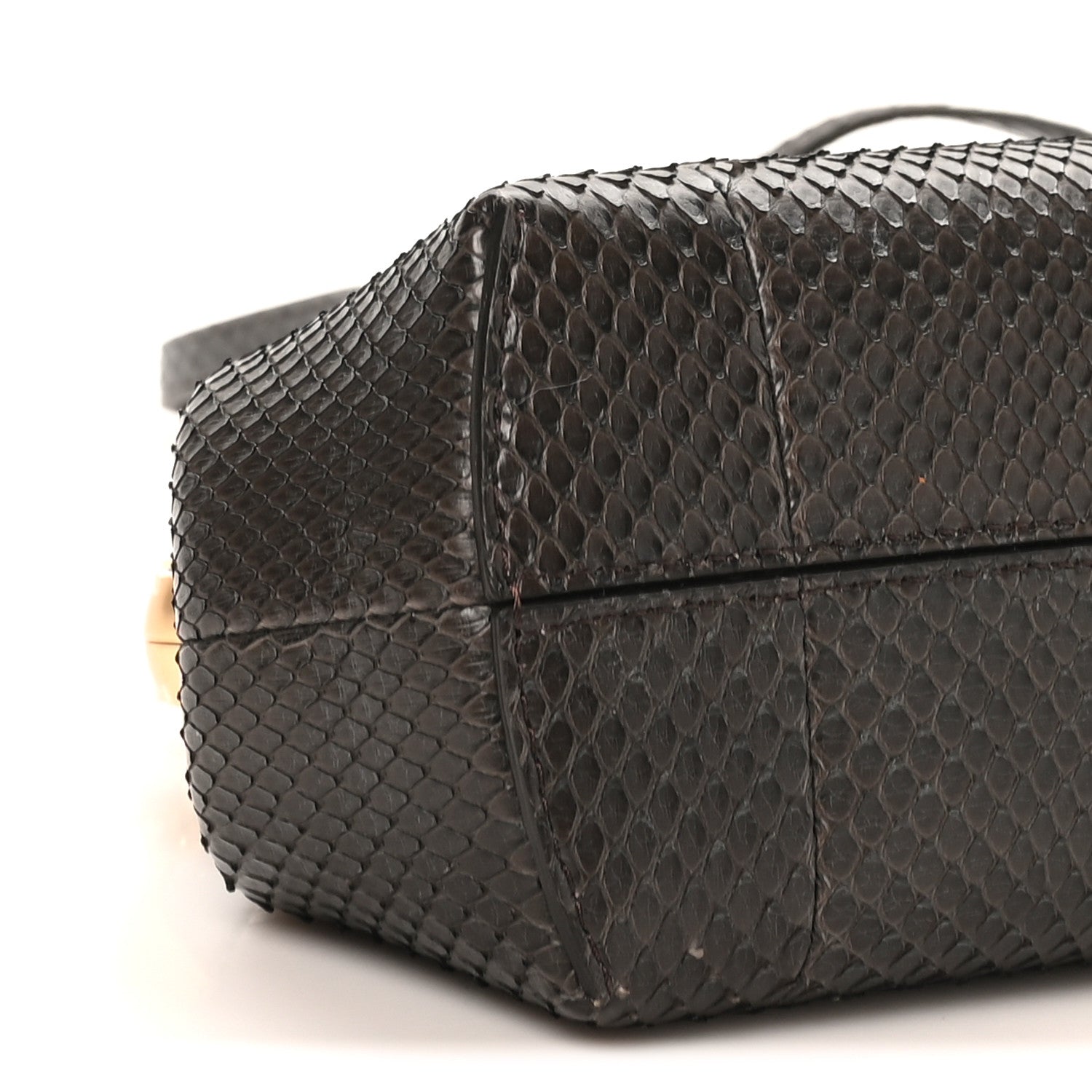 Fendi Snakeskin Small Fendi First Brown 9 of 10