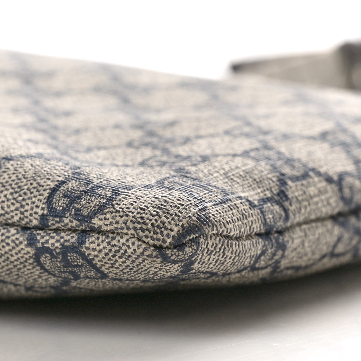 Gucci GG Plus Monogram Signature Web Loop Messenger Blue 10 of 10