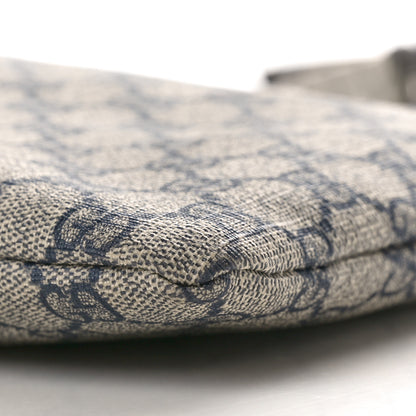 Gucci GG Plus Monogram Signature Web Loop Messenger Blue 10 of 10