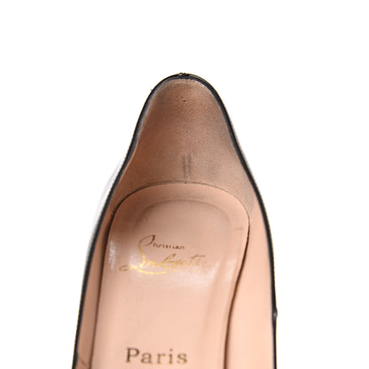 Christian Louboutin Patent Mater Claude 85 Pumps 40 Black 8 of 11