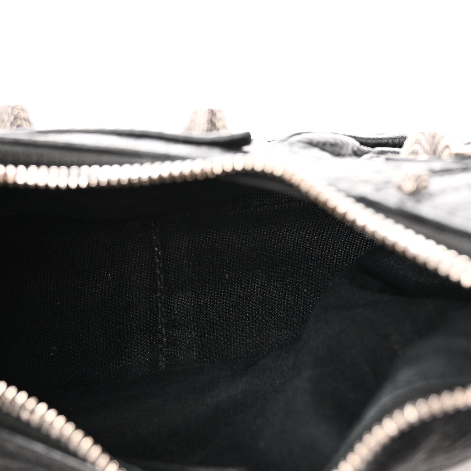 Balenciaga Agneau Arena Le Cagole Shoulder Bag XS Black 6 of 10