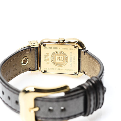 Fendi Stainless Steel Calfskin Diamond Mother of Pearl 22mm B.Fendi Buckle Quartz Watch 4 of 6
