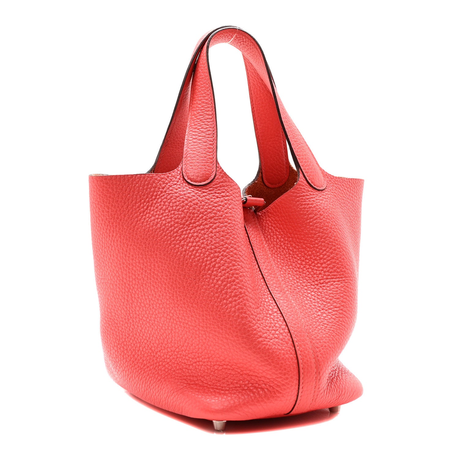 Hermes Taurillon Clemence Picotin Lock 18 PM Rose Jaipur 3 of 9
