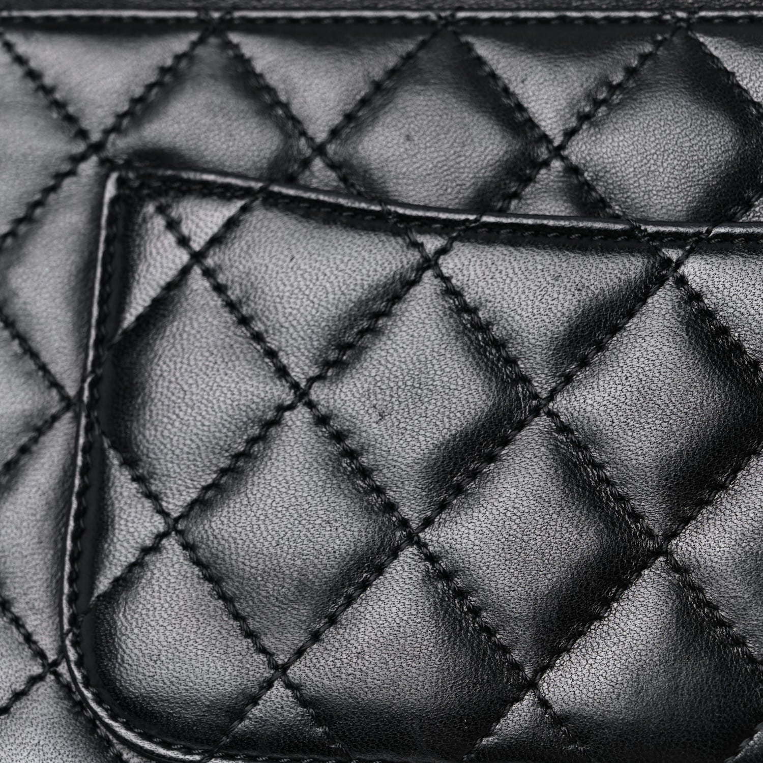 Chanel Lambskin Quilted Medium Crossing Times Flap Black 22 of 23