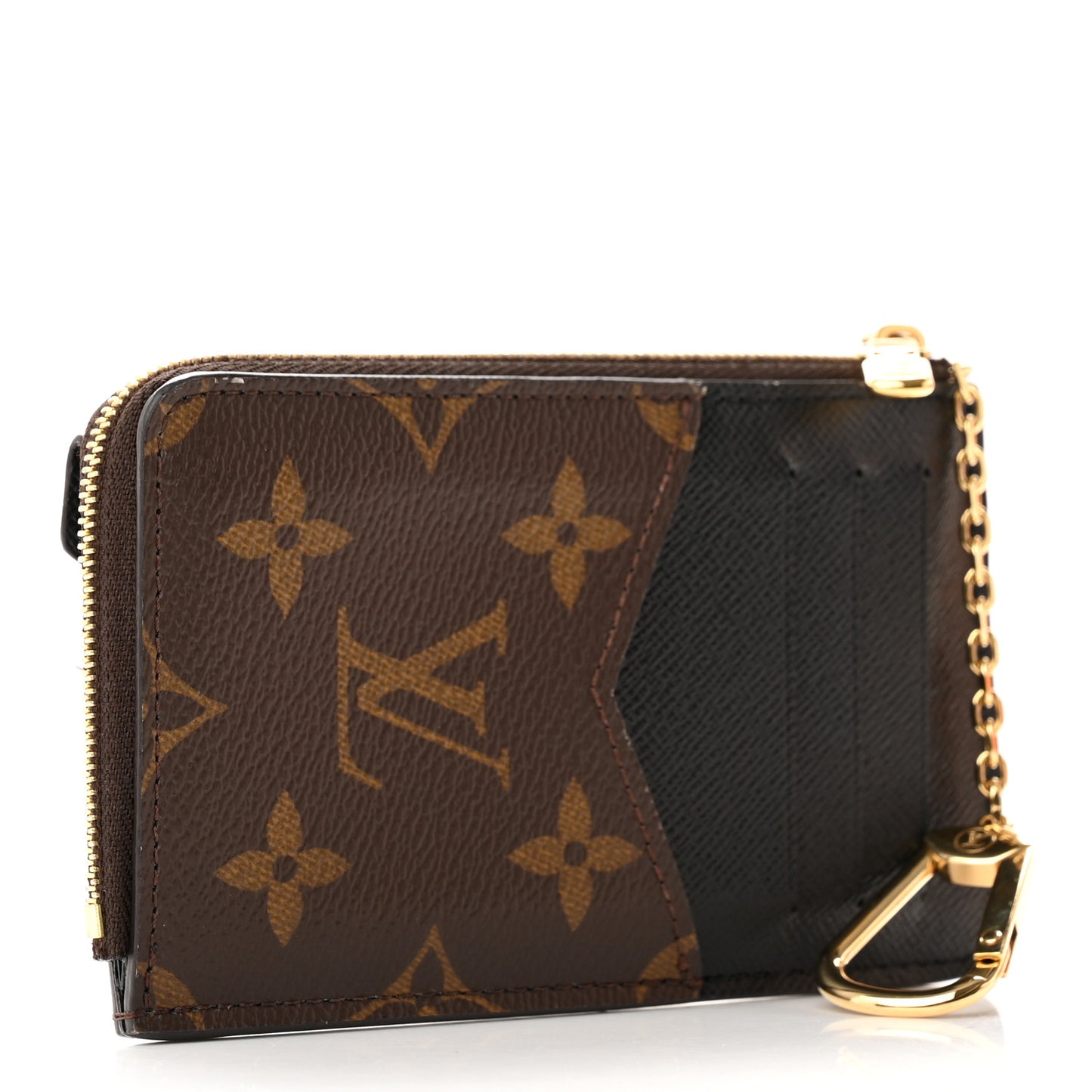 Monogram Recto Verso Card Holder Black