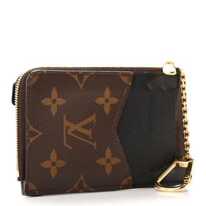 Louis Vuitton Monogram Recto Verso Card Holder Black 3 of 13