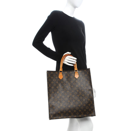 Louis Vuitton Monogram Sac Plat 2 of 14