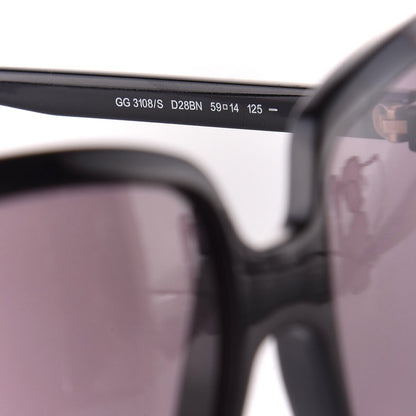 Gucci Web Sunglasses GG3108/S Black 5 of 6