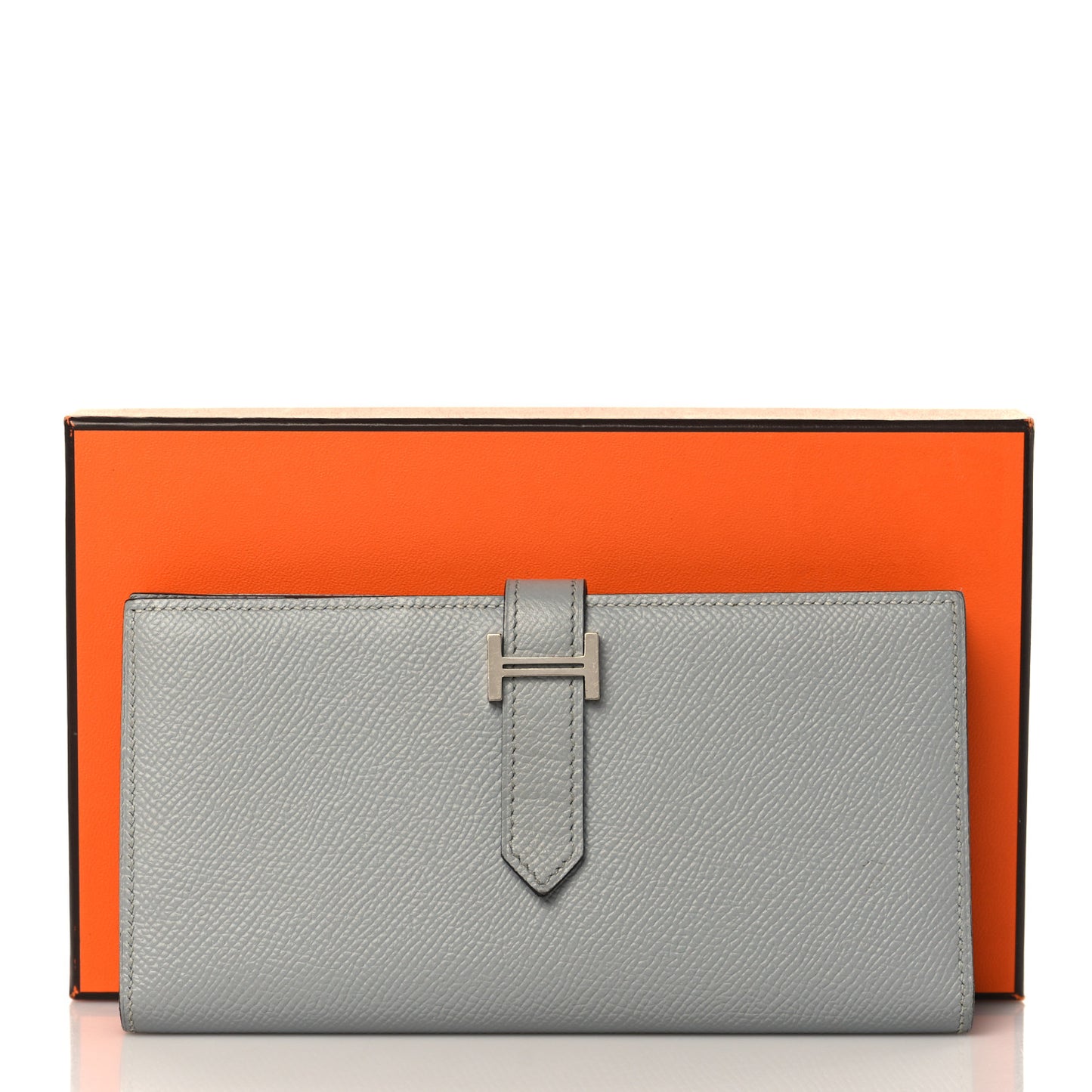 Epsom Bearn Gusset Wallet Gris Mouette