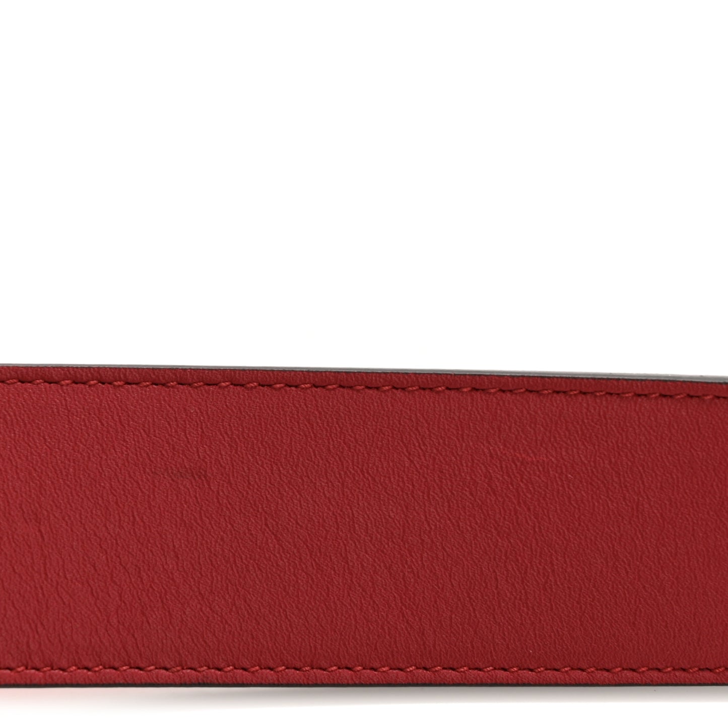 Moon Calfskin Torchon Double G 40mm Belt 85 34 Hibiscus Red