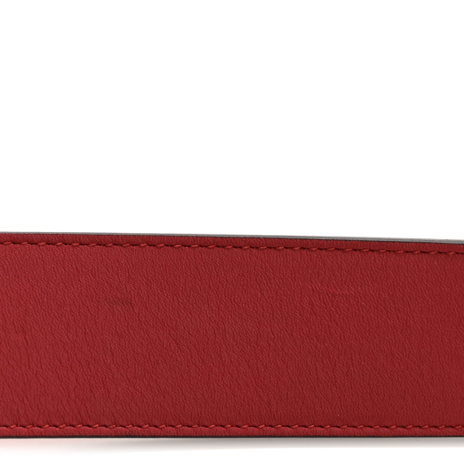 Gucci Moon Calfskin Torchon Double G 40mm Belt 85 34 Hibiscus Red 6 of 6
