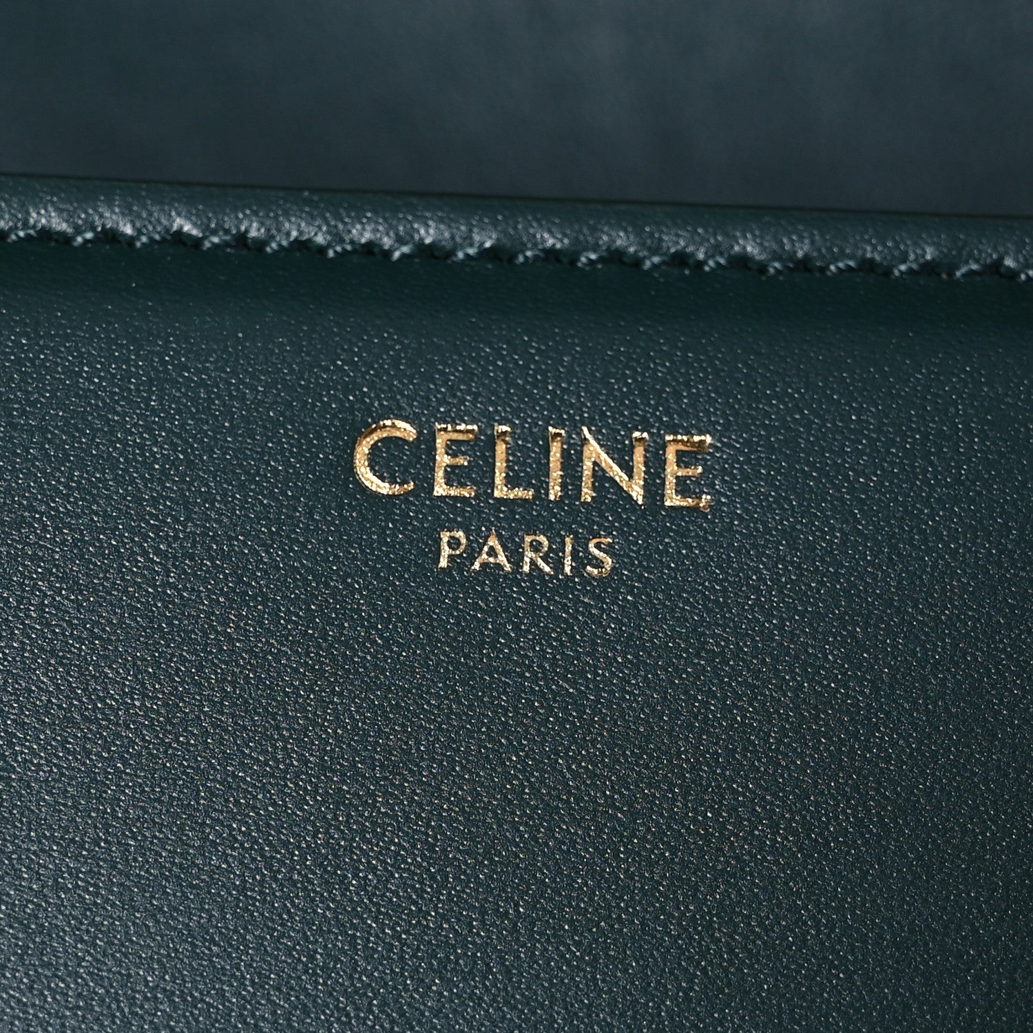 Celine Shiny Calfskin Medium Triomphe Amazone 9 of 19