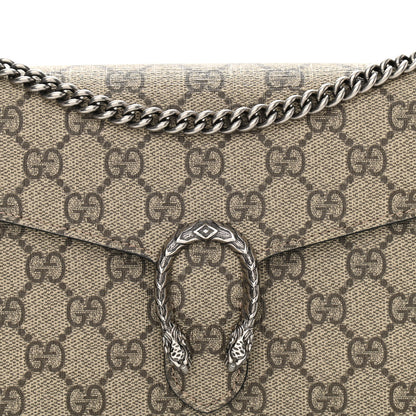 Gucci GG Supreme Monogram Mini Dionysus Chain Wallet Beige Black 8 of 10