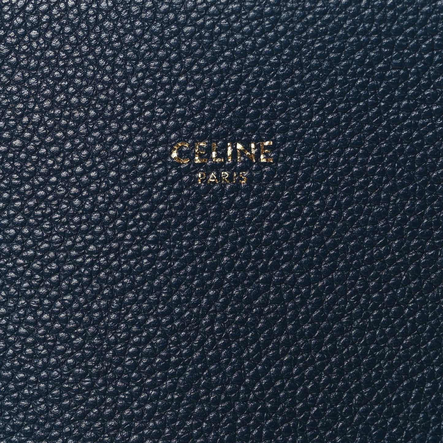 Soft Grained Calfskin Small Belt Cabas Phantom Navy